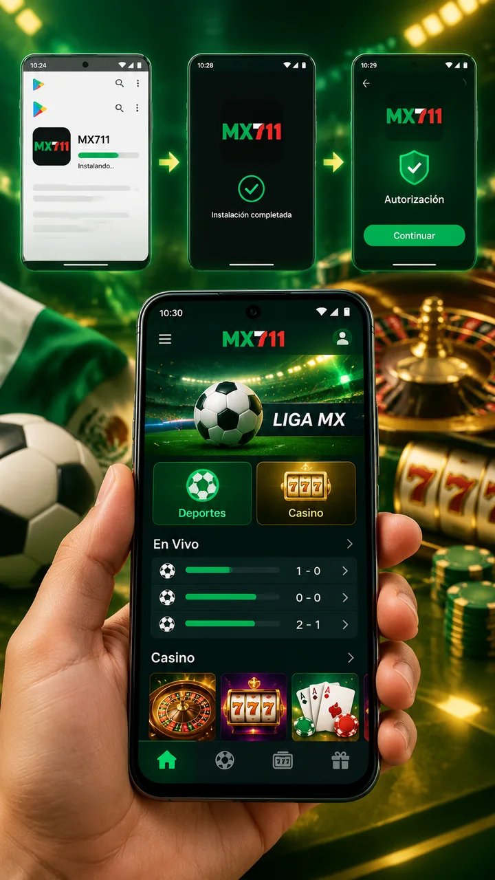 Instalación de Mx711 en Android