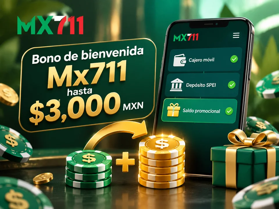 Bono inicial hasta $3,000 MXN